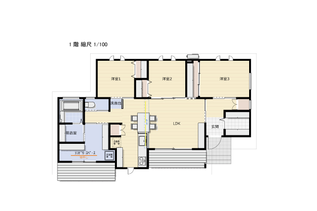 『東松山市下青鳥の家モデルハウス見学会』の間取り画像