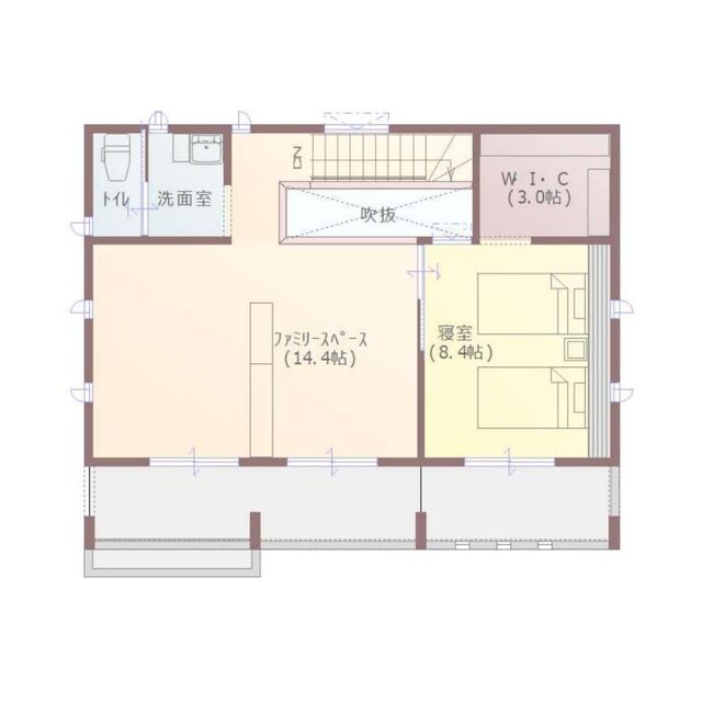 アイフルホーム秋田北店　安心して子育てができるキッズデザインの家　来場予約受付中！の間取り画像