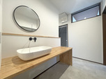 （24号棟）シンプルデザインの洗面室