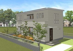 埼玉県三郷市「造り付けのワークスペースのある未来ゼロエネ住宅」のメイン画像