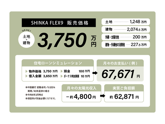 【倉敷市水江】SHINKA FLEX9のメイン画像