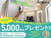 【東区画図】40周年記念ありがとうキャンペーン！AMAZONギフトカード5,000円分GET！