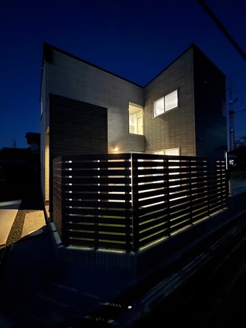 🌠岡山市東区可知🌠オープン階段のある家 夜の見学会のメイン画像