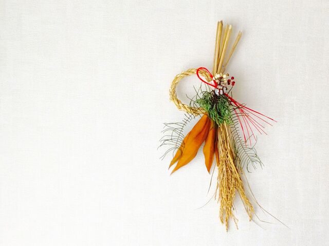 【暮らしの学校】藁からつくるしめ縄飾りのメイン画像