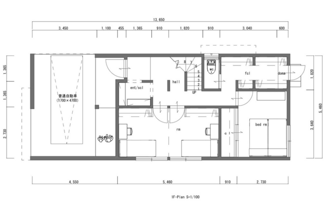 【鴨島町モデルハウス】お家時間を楽しめる２階リビングの家の間取り画像