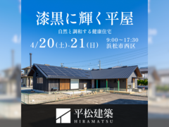 『漆黒に輝く平屋』浜松市西区のメイン画像